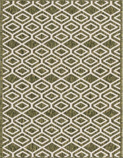 Detail image of 2' x 8' Easy-Clean Jill Zarin Turks and Caicos Indoor / Outdoor Runner Rug