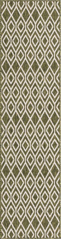 Detail image of 2' x 8' Easy-Clean Jill Zarin Turks and Caicos Indoor / Outdoor Runner Rug