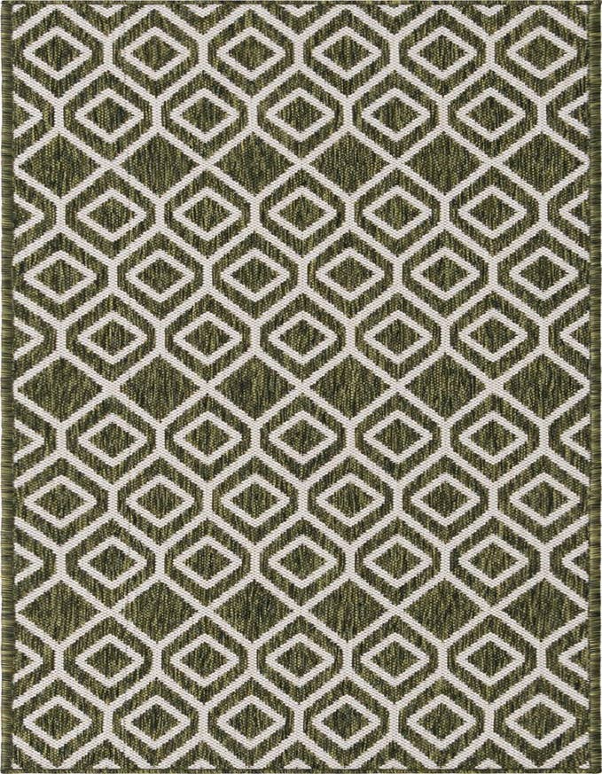 Detail image of 2' x 6' Easy-Clean Jill Zarin Turks and Caicos Indoor / Outdoor Runner Rug
