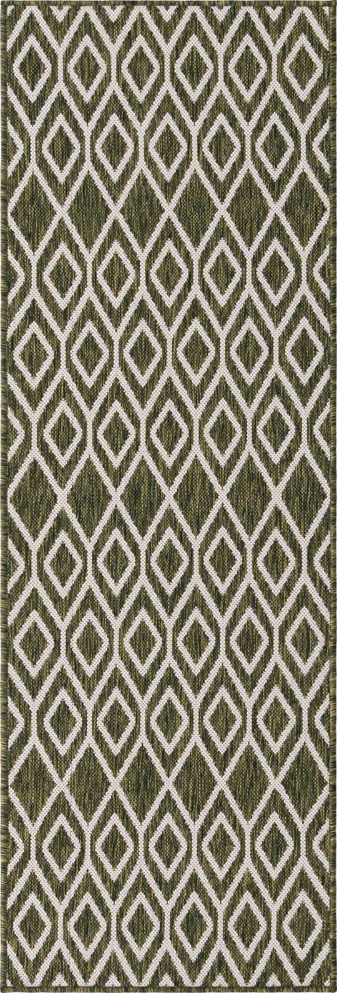 2' x 6' Easy-Clean Jill Zarin Turks and Caicos Indoor / Outdoor Runner Rug
