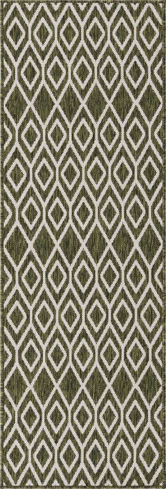 2' x 6' Easy-Clean Jill Zarin Turks and Caicos Indoor / Outdoor Runner Rug