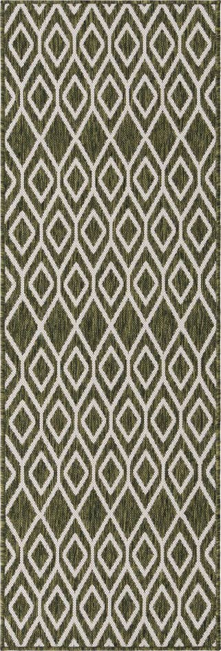 Detail image of 2' x 6' Easy-Clean Jill Zarin Turks and Caicos Indoor / Outdoor Runner Rug