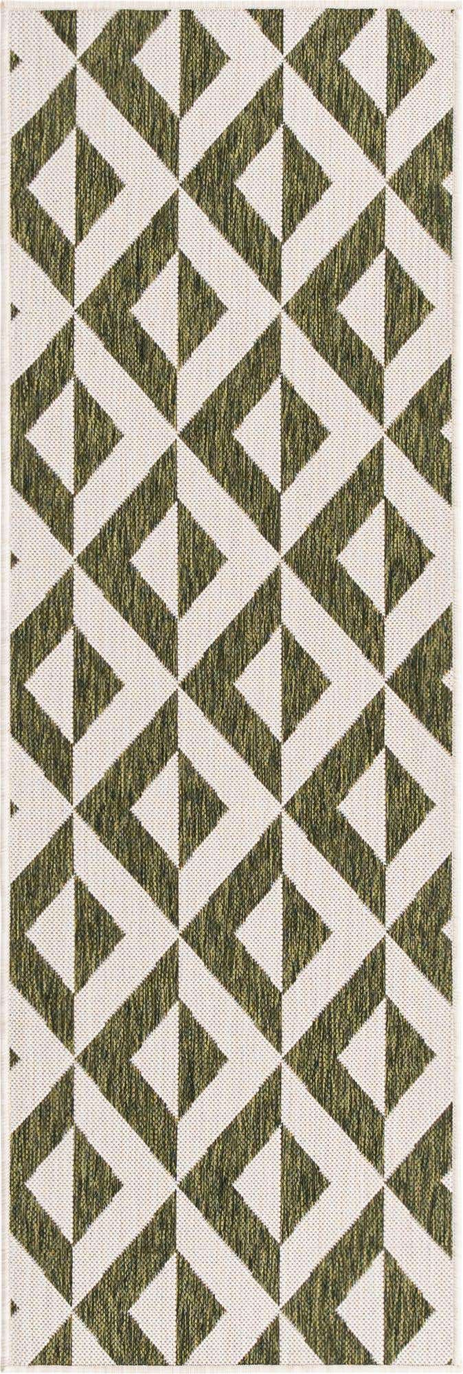 2' x 6' Easy-Clean Jill Zarin Napa Indoor / Outdoor Runner Rug