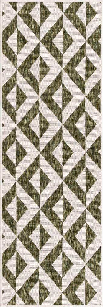 2' x 6' Easy-Clean Jill Zarin Napa Indoor / Outdoor Runner Rug