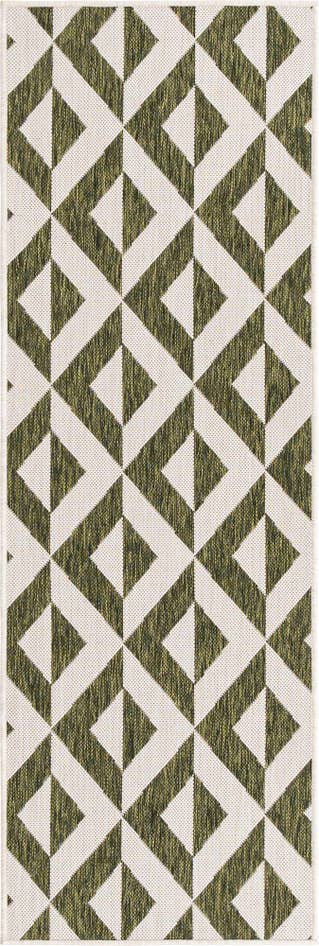 Detail image of 2' x 6' Easy-Clean Jill Zarin Napa Indoor / Outdoor Runner Rug
