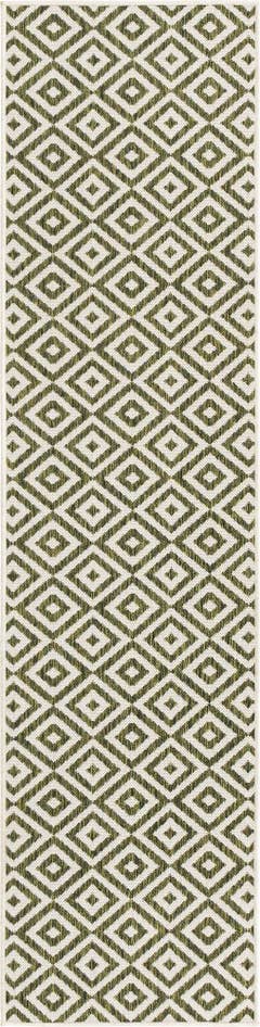 Detail image of 2' x 8' Easy-Clean Jill Zarin Costa Rica Indoor / Outdoor Runner Rug