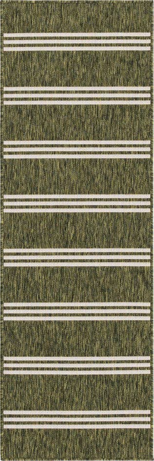 Detail image of 2' x 6' Easy-Clean Jill Zarin Anguilla Indoor / Outdoor Runner Rug