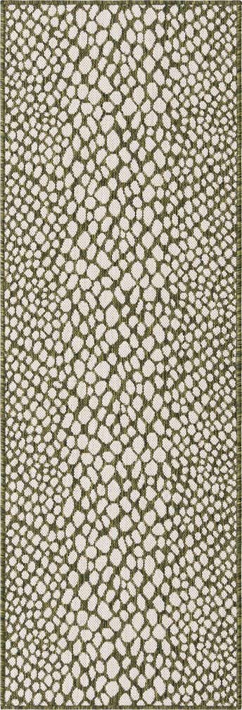 2' x 6' Easy-Clean Jill Zarin Cape Town Indoor / Outdoor Runner Rug