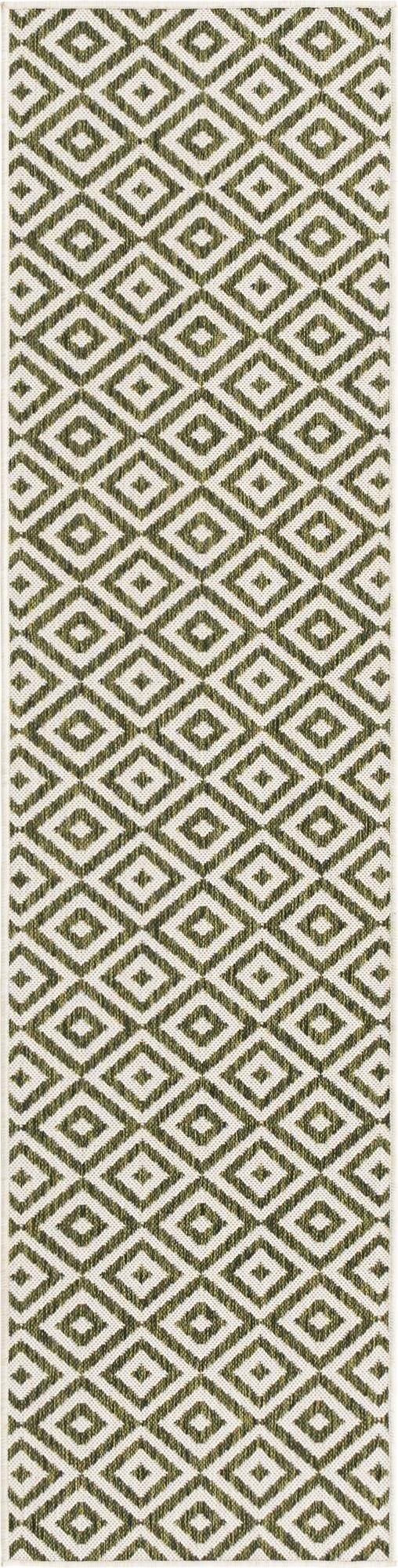 2' x 8'  Washable Jill Zarin Costa Rica Indoor / Outdoor Runner Rug
