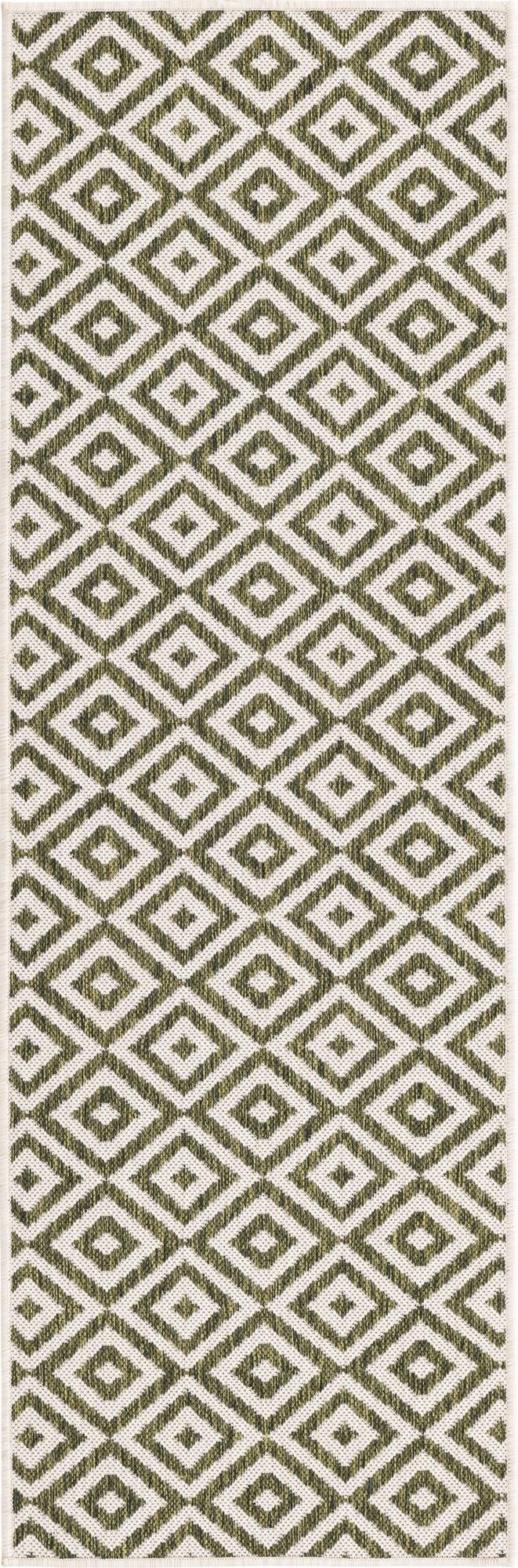 2' x 6'  Washable Jill Zarin Costa Rica Indoor / Outdoor Runner Rug