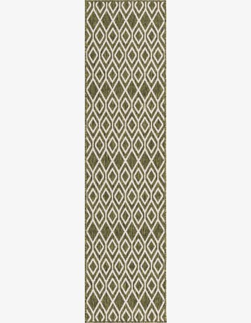 2' x 8' Easy-Clean Jill Zarin Turks and Caicos Indoor / Outdoor Runner Rug