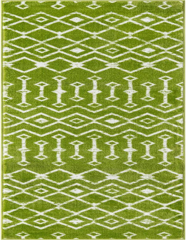 Detail image of 2' 6 x 8' 2 Kasbah Trellis Runner Rug