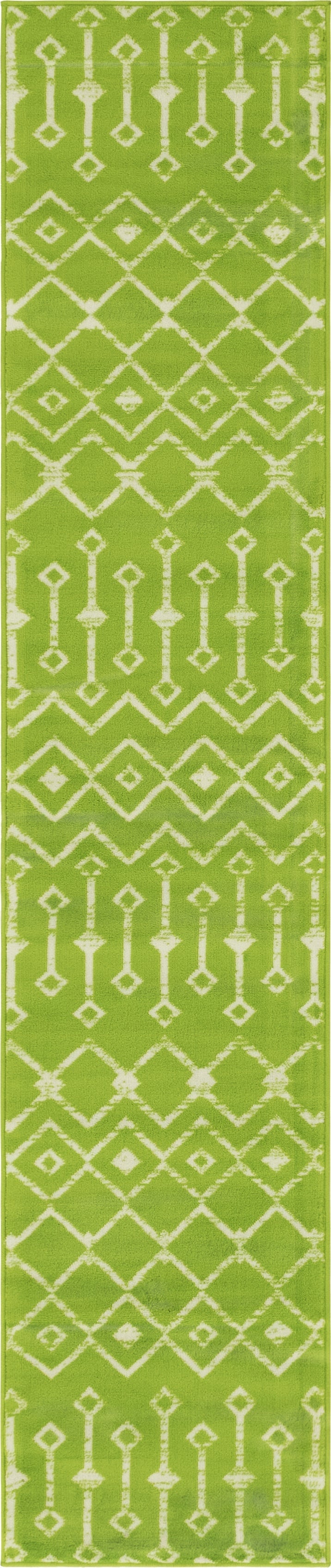 2' x 9' 10 Kasbah Trellis Runner Rug