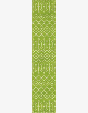 2' x 9' 10 Kasbah Trellis Runner Rug