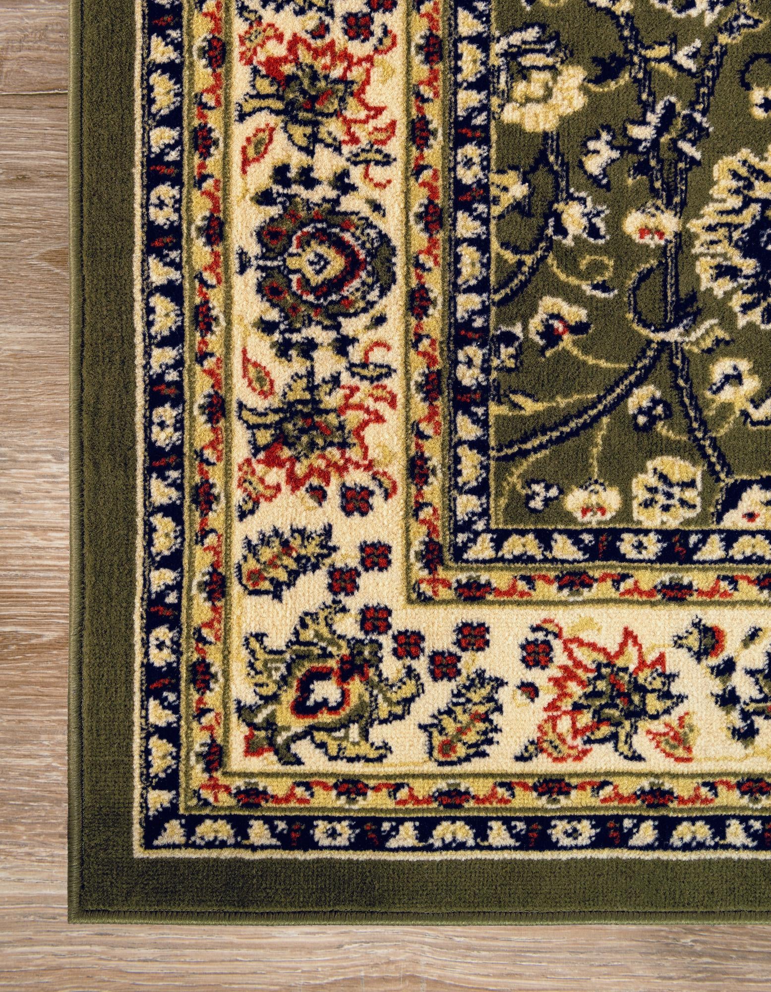 2' 7 x 10' Kashan Design Runner Rug