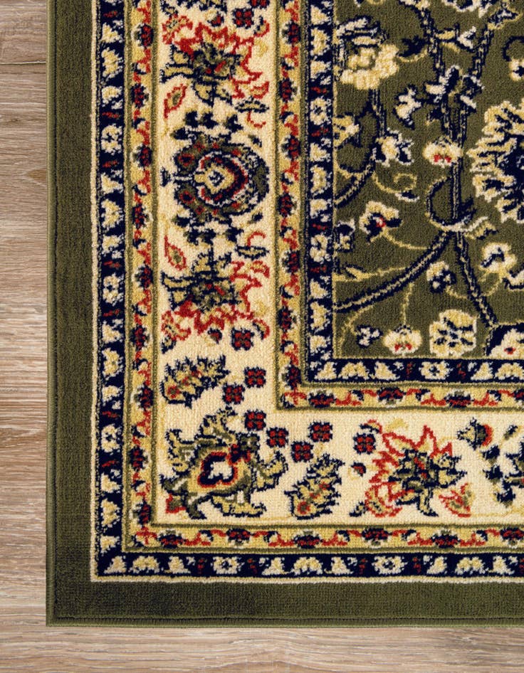 Detail image of 3' x 16' 5 Kashan Design Runner Rug