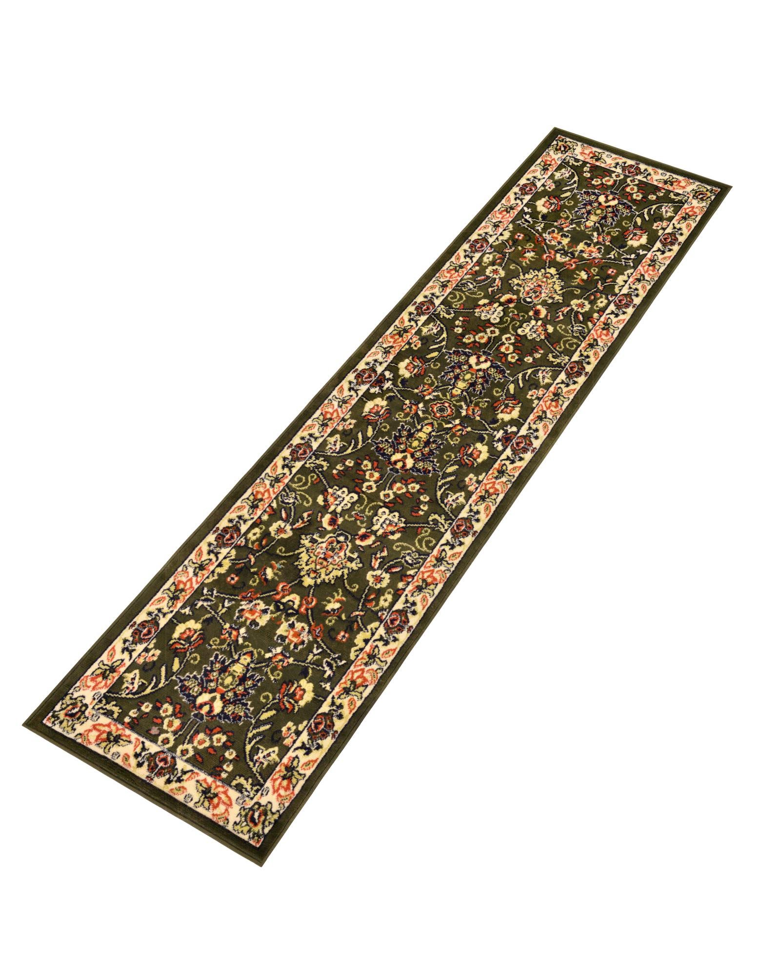 2' x 8' 2 Kashan Design Runner Rug
