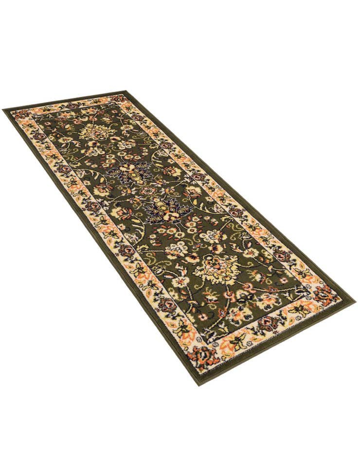 Detail image of 2' x 6' Kashan Design Runner Rug