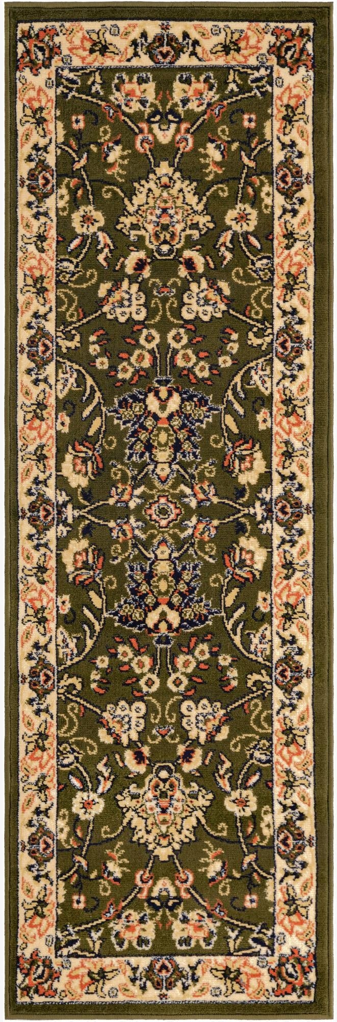 2' x 6' Kashan Design Runner Rug