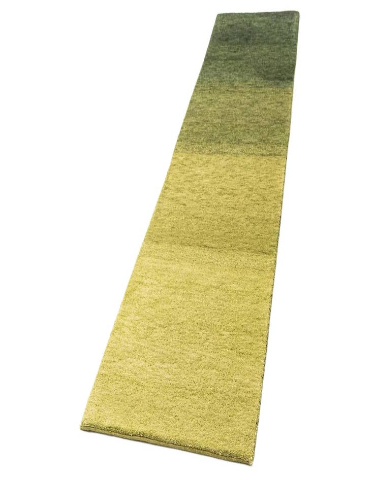 Detail image of 2' 7 x 10'  Hand Knotted Kashkuli Gabbeh Wool Runner Rug