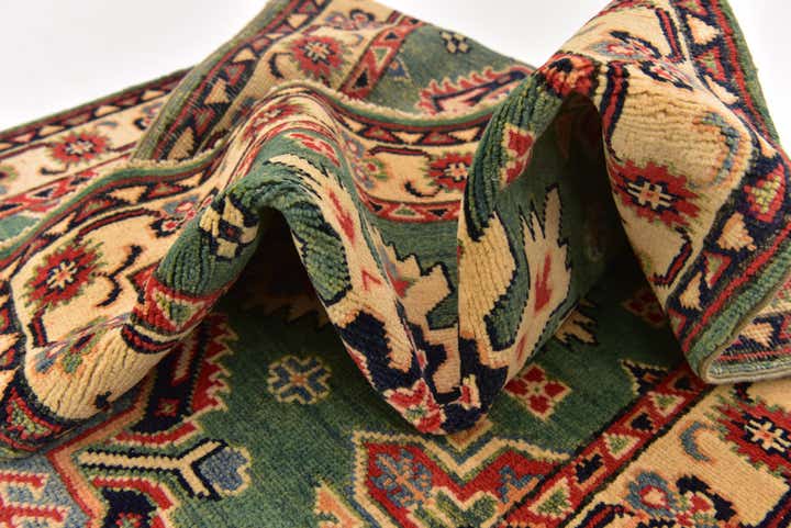 2' 9 x 10' Hand Knotted Kazak Oriental Runner Rug