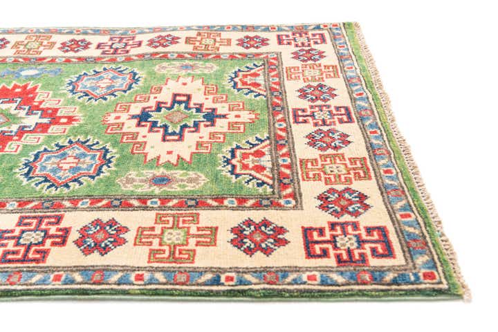 2' 9 x 9' 6 Hand Knotted Kazak Runner Rug