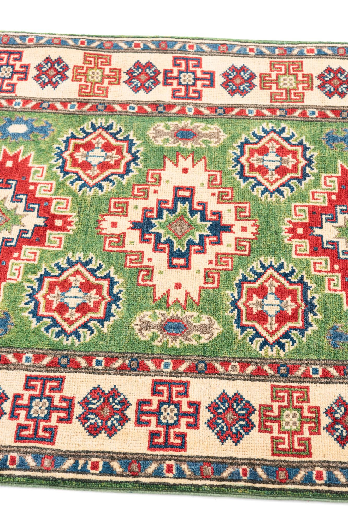 2' 9 x 9' 6 Hand Knotted Kazak Runner Rug