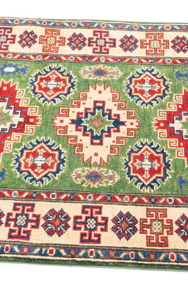 Detail image of 2' 9 x 9' 6 Hand Knotted Kazak Runner Rug