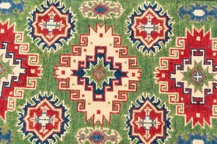 Detail image of 2' 9 x 9' 6 Hand Knotted Kazak Runner Rug