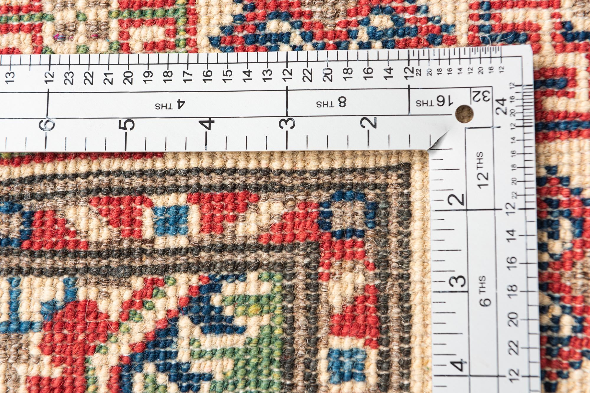 2' 9 x 9' 6 Hand Knotted Kazak Runner Rug