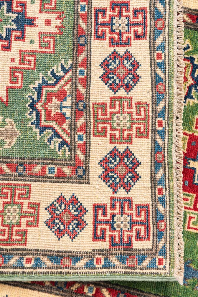 2' 9 x 9' 6 Hand Knotted Kazak Runner Rug