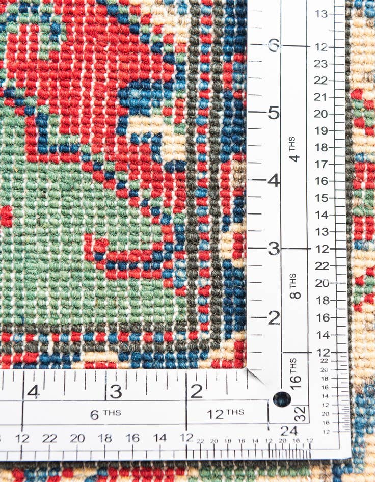 Detail image of 2' 8 x 9' 8  Hand Knotted Kazak Runner Rug