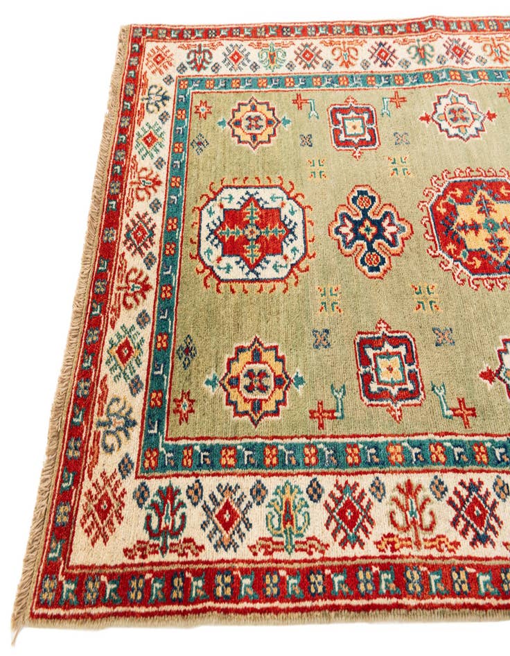 Detail image of 3' 1 x 15' 1  Hand Knotted Kazak Runner Rug