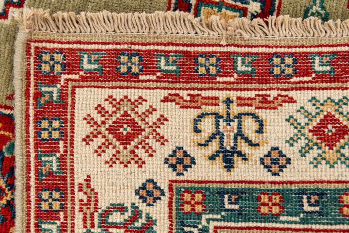 3' 1 x 15' 1 Hand Knotted Kazak Runner Rug