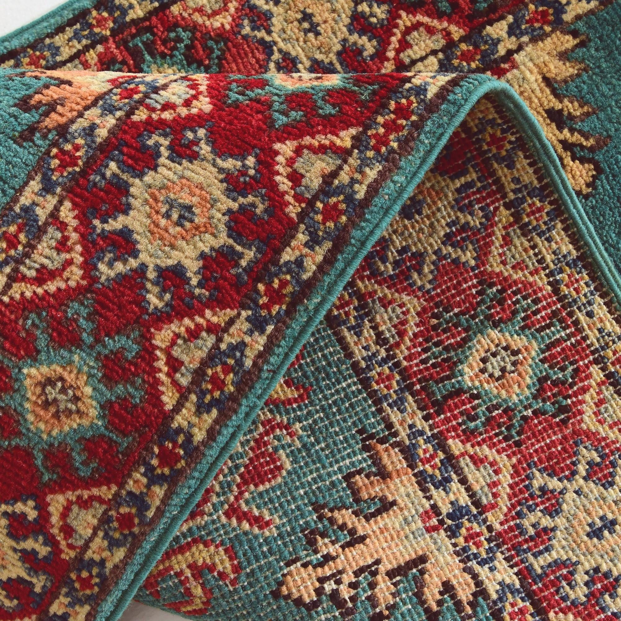2' 1 x 6' Hand Knotted Kazak Runner Rug