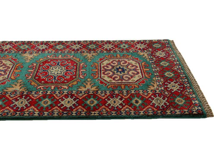 2' 2 x 5' 10 Hand Knotted Kazak Runner Rug