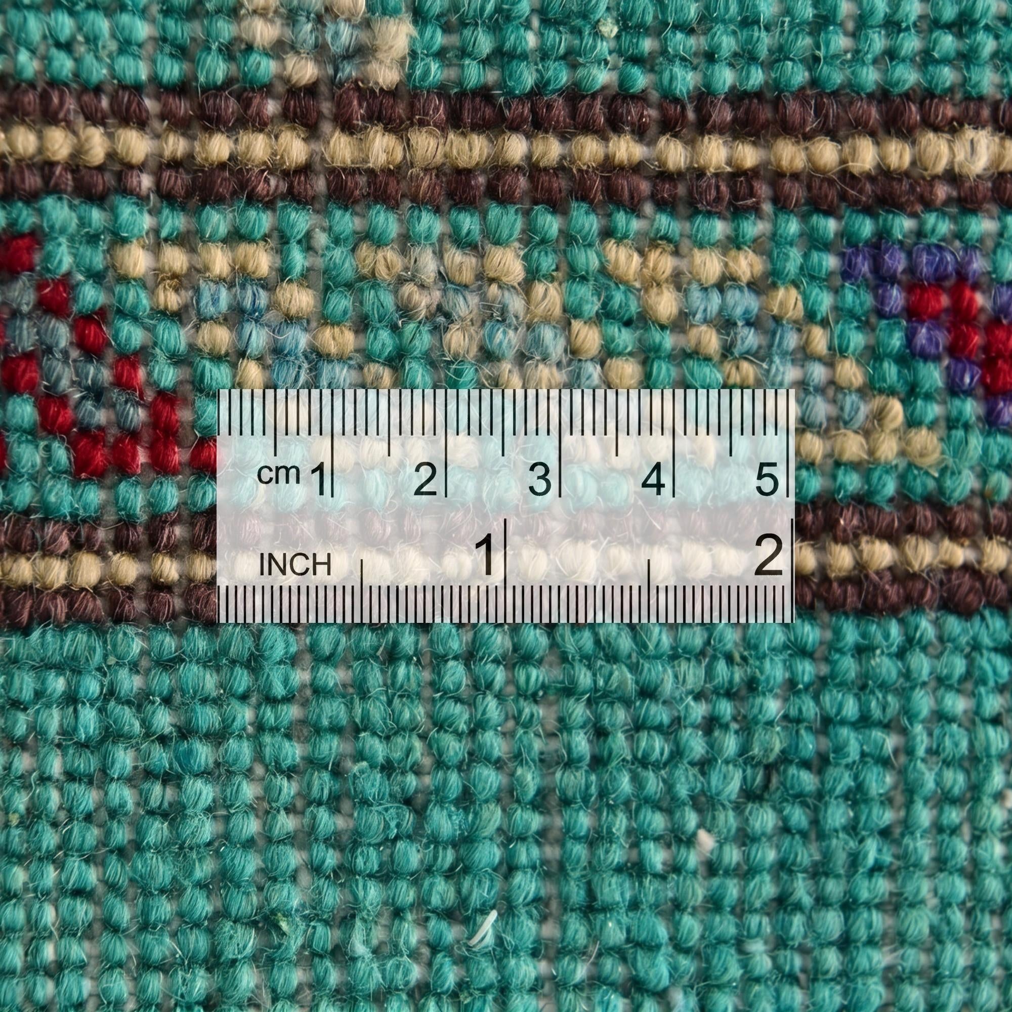 2' 9 x 9' 11 Hand Knotted Kazak Runner Rug