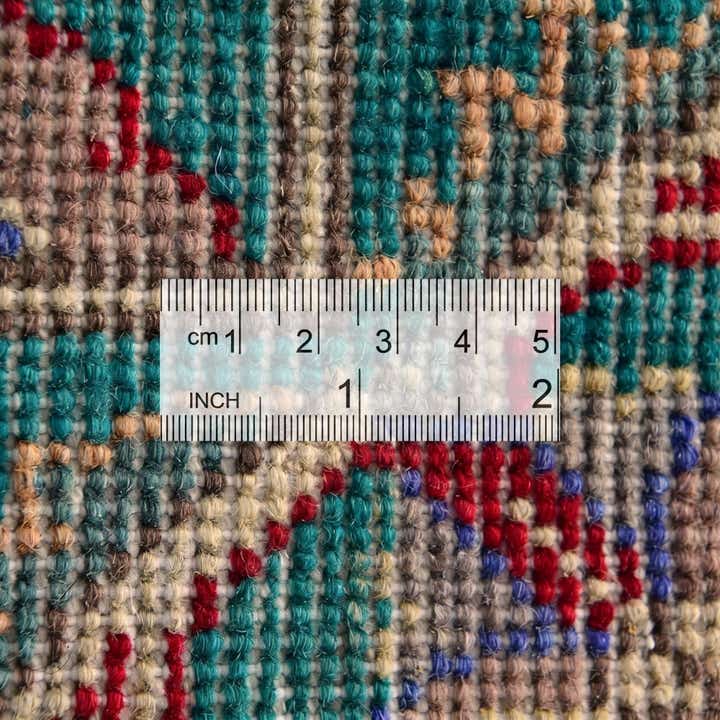 2' 11 x 9' 8 Hand Knotted Kazak Runner Rug