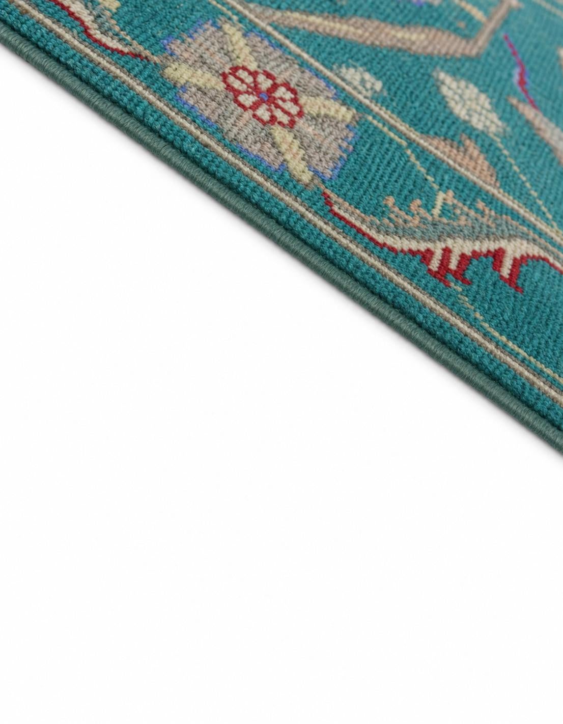 Detail image 8 of 10: 3' x 9' 10 Hand Knotted Kazak Runner Rug