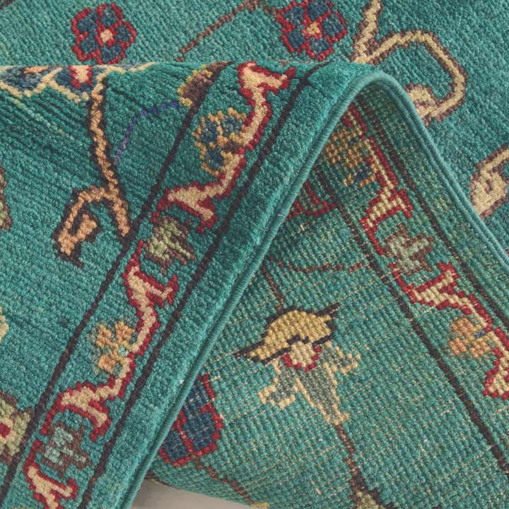 2' x 6' Hand Knotted Kazak Runner Rug