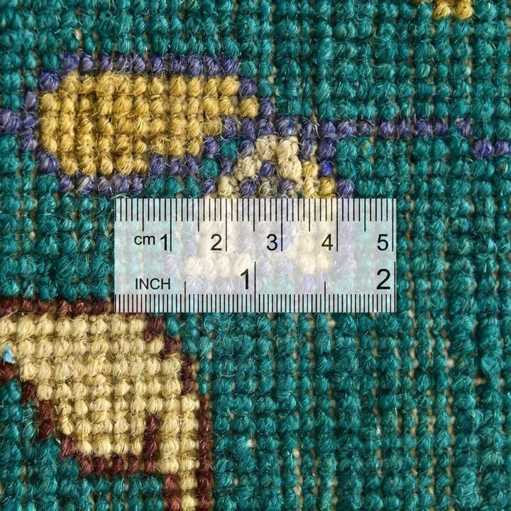 2' x 6' Hand Knotted Kazak Runner Rug