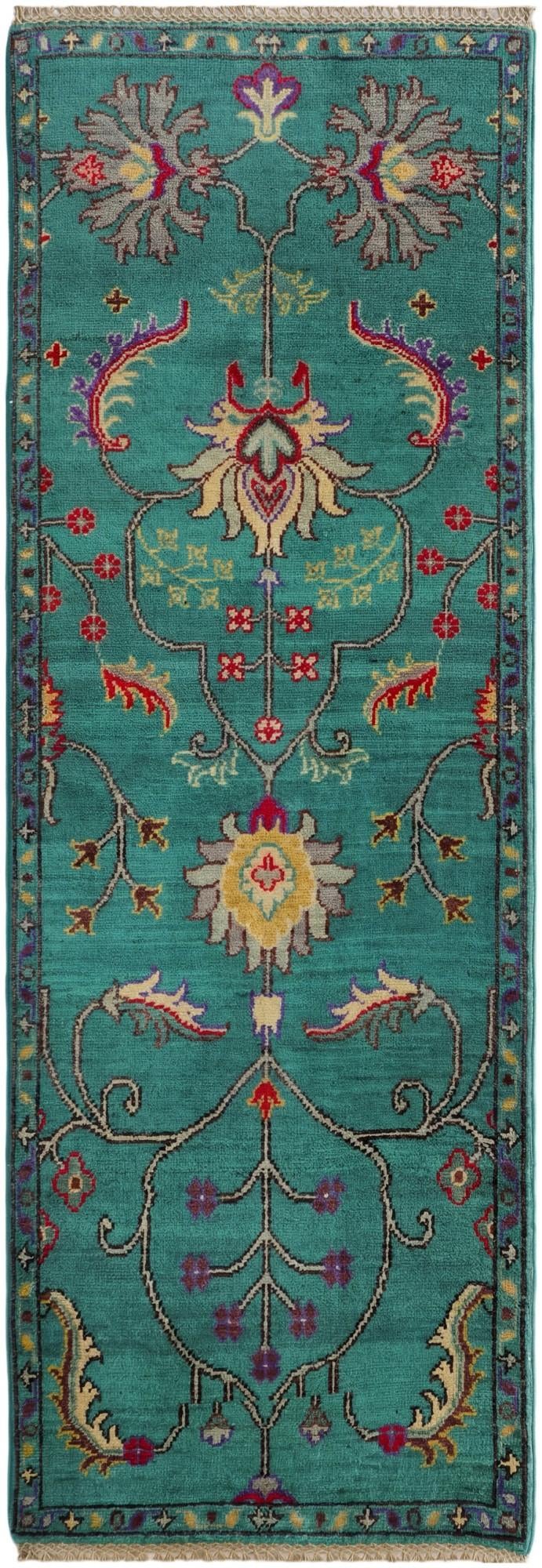 2' 1 x 6' 1 Hand Knotted Kazak Runner Rug