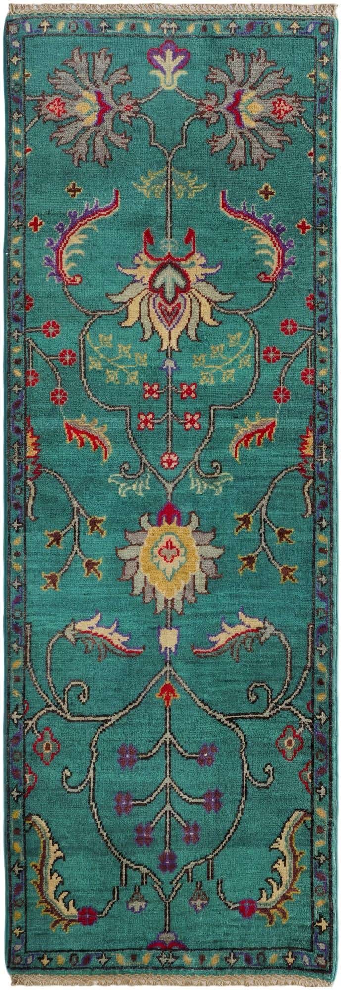 2' 1 x 6' 1 Hand Knotted Kazak Runner Rug