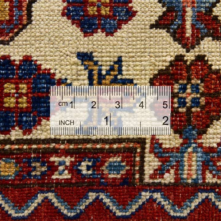 2' 4 x 10' 6 Hand Knotted Kazak Runner Rug