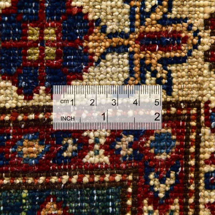 2' 7 x 10' Hand Knotted Kazak Runner Rug
