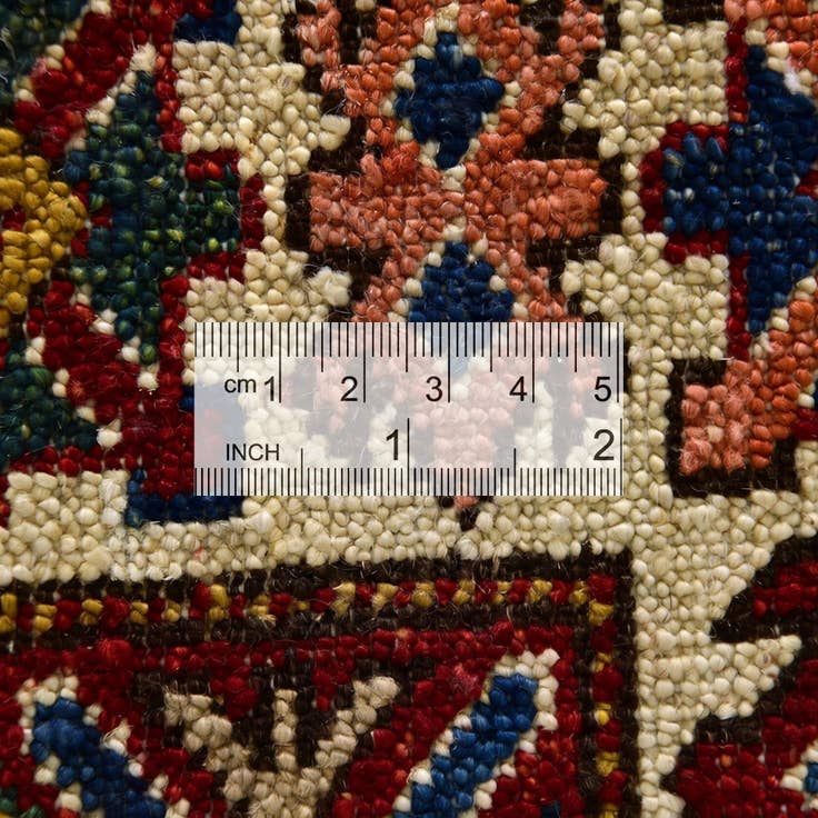 Detail image of 2' 8 x 8' 4 Hand Knotted Kazak Runner Rug
