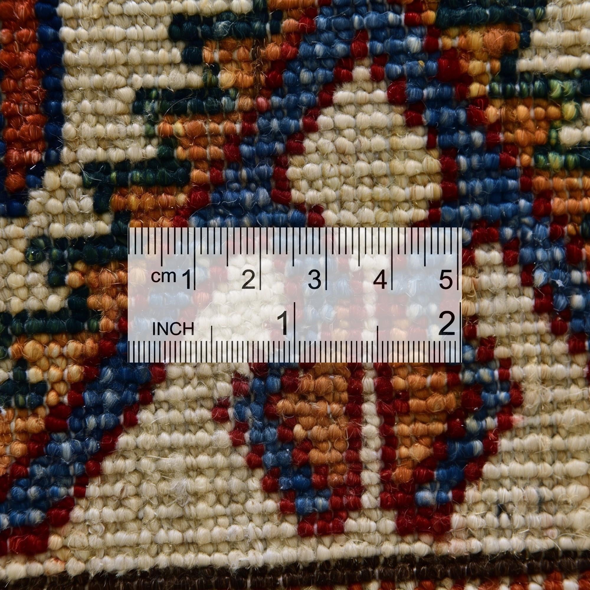 2' 9 x 8' 4 Hand Knotted Kazak Runner Rug
