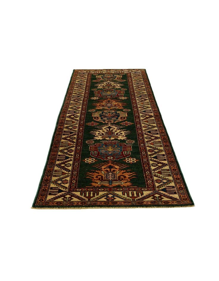Detail image of 2' 9 x 8' 5 Hand Knotted Kazak Runner Rug