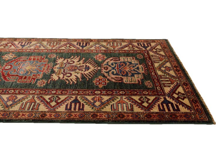 Detail image of 2' 9 x 8' 5 Hand Knotted Kazak Runner Rug