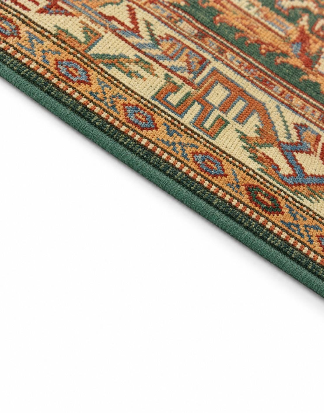 85cm x 255cm Hand Knotted Kazak Runner Rug